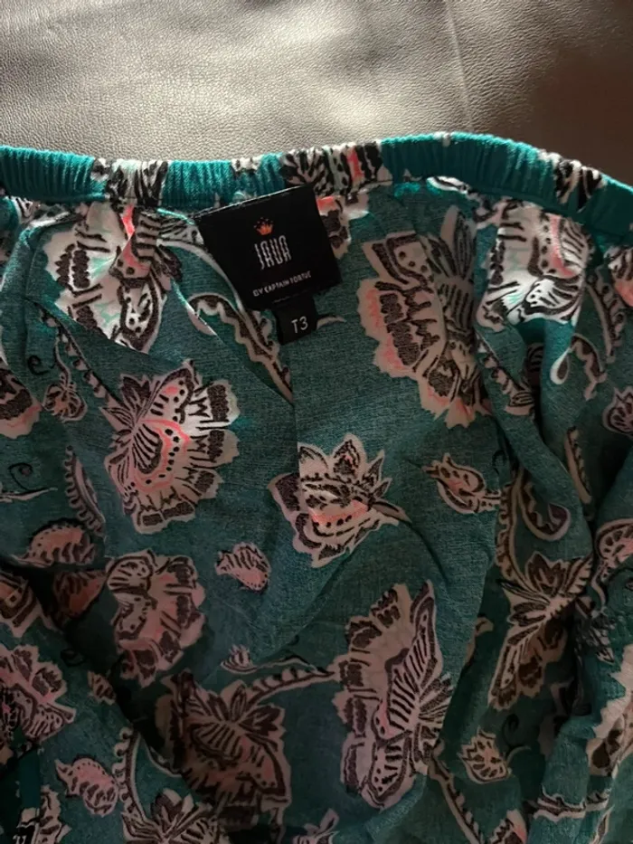 Combi pantalon à motif java - photo numéro 3