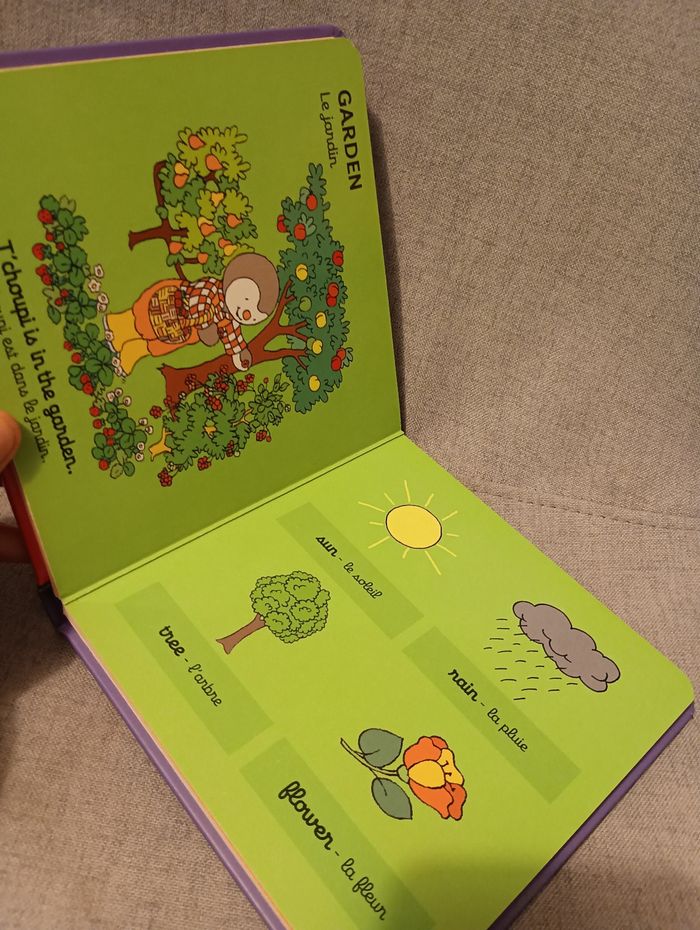 Livre cartonné T'choupi découvre l'anglais - photo numéro 4