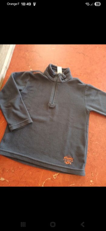 Polaire garçon taille 4 ans