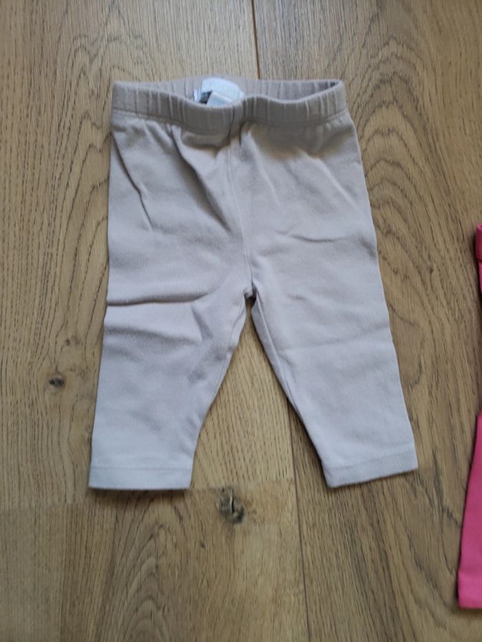 Lot de 4 leggings 3 mois - photo numéro 2