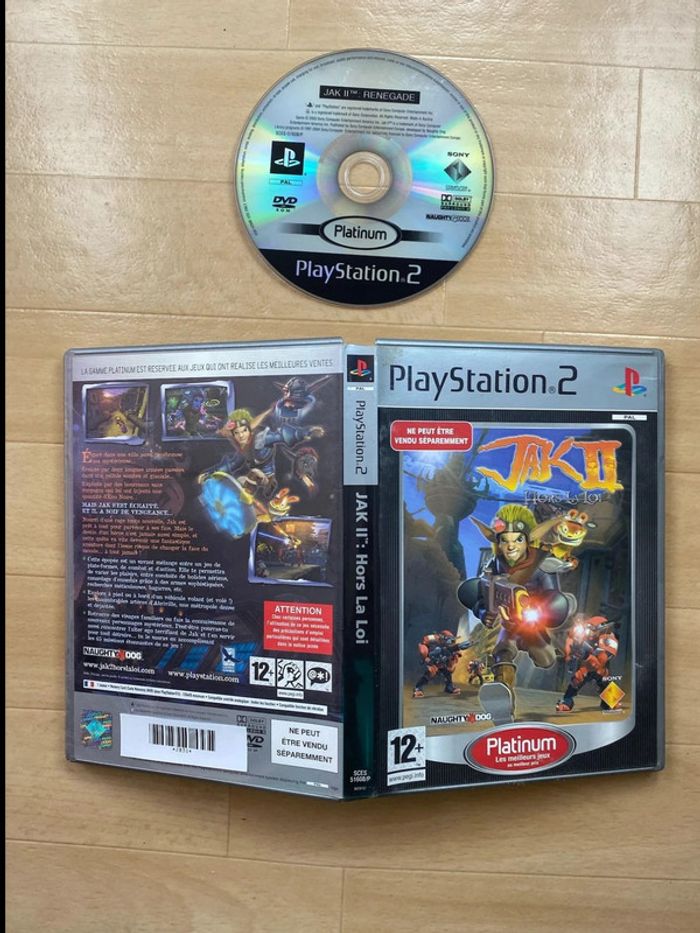 Jak II Hors-la-loi - PS2 - Très Bon État - Ref 283D - Envoi Rapide - Garantie 6 Mois - photo numéro 2