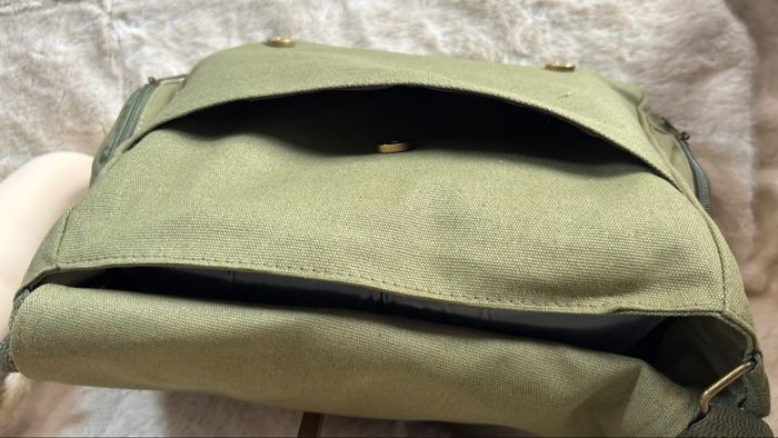 Sac à bandoulière amérindien vert armée neuf – style bohème western vintage - photo numéro 10