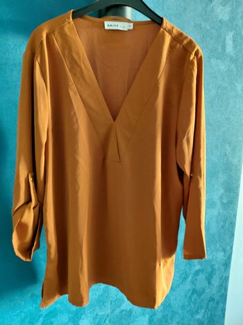 Tunique ocre jaune