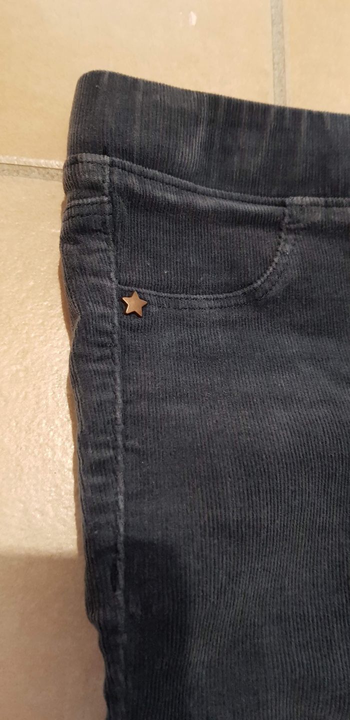 Tregging velours 2 ans okaidi - photo numéro 3