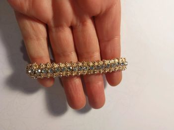 Bracelet avec strass