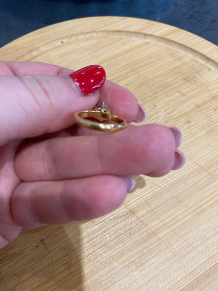Bague plaqué or - photo numéro 4