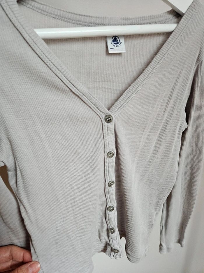 Lot de 2 gilets Petit Bâteau 8 ans - photo numéro 5