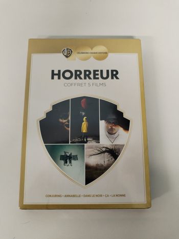 Dvd 5 films horreur