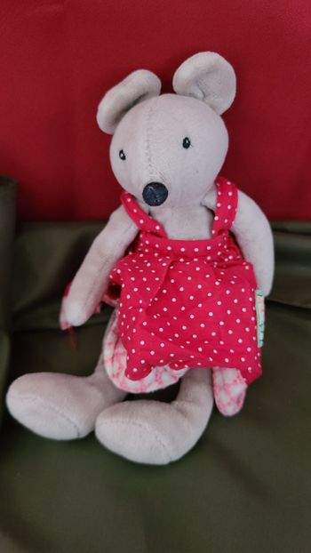 Peluche Nini la souris Les Tout-Petits