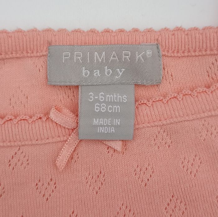 Lot de 2 bodies débardeur, Primark, 3/6 mois - photo numéro 5