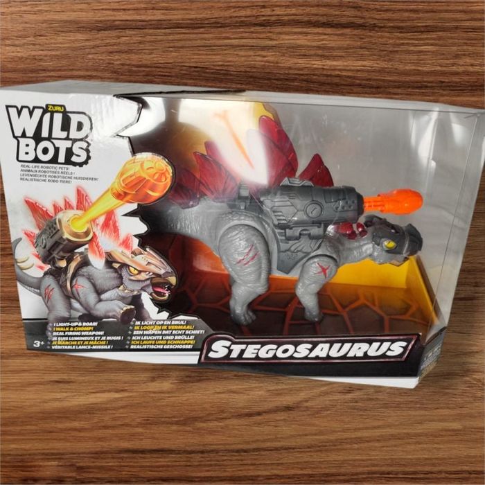 Zuru Wild Bots Stegosaurus