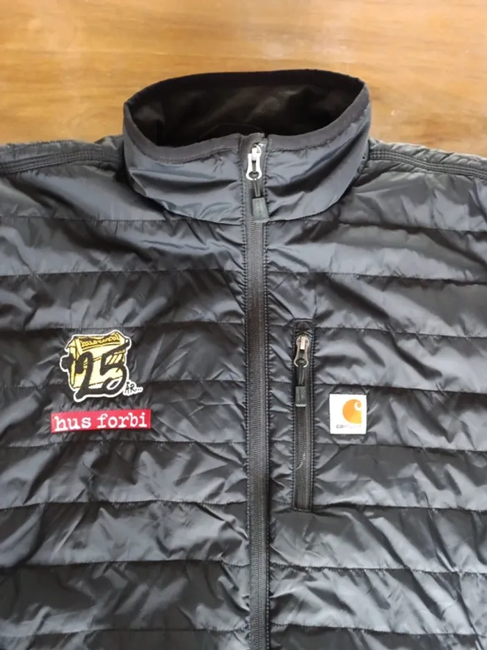 Veste matelassée Carhartt relaxed fit noir Taille XL - photo numéro 4