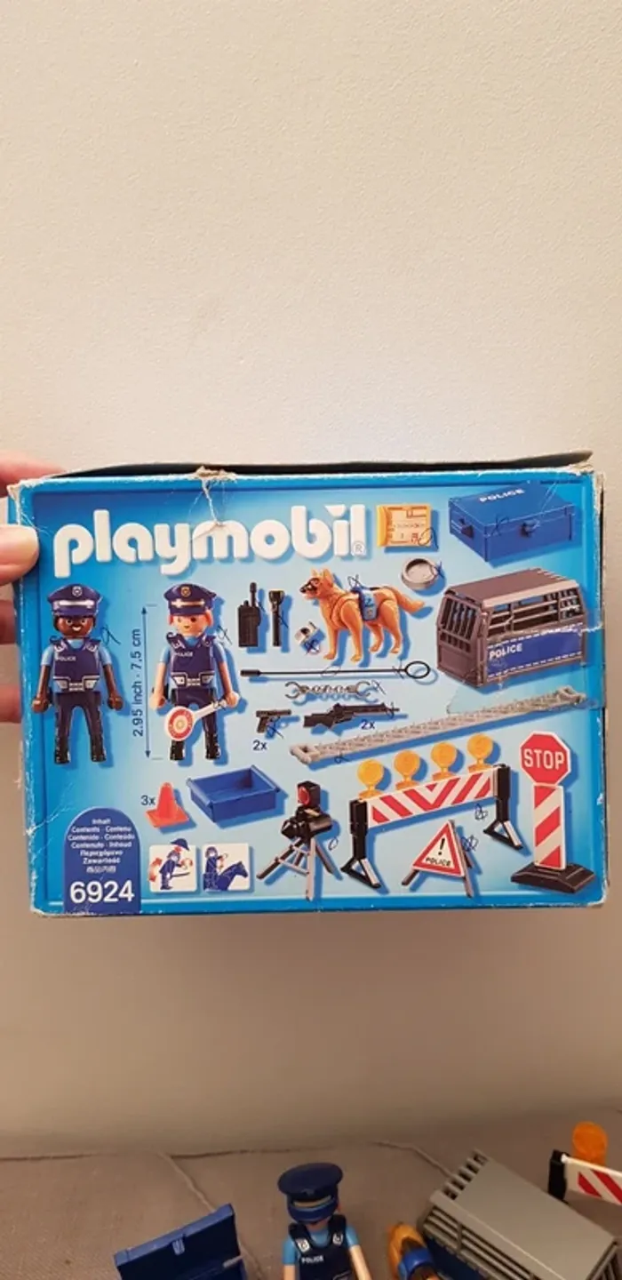 Playmobil City Action 6924 - Barrage de police - T. Dès 4 ans - photo numéro 5