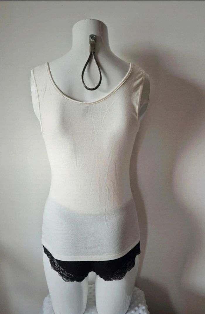 Débardeur blanc taille 38 - photo numéro 3