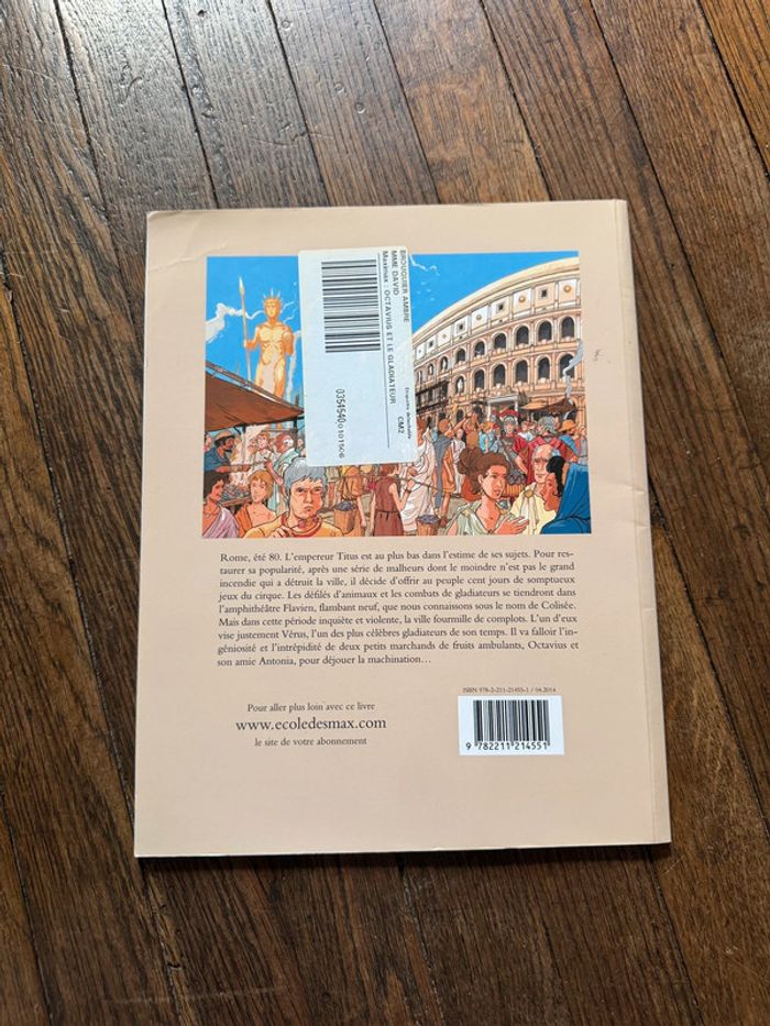 Livre école des loisirs gladiateurs - photo numéro 2