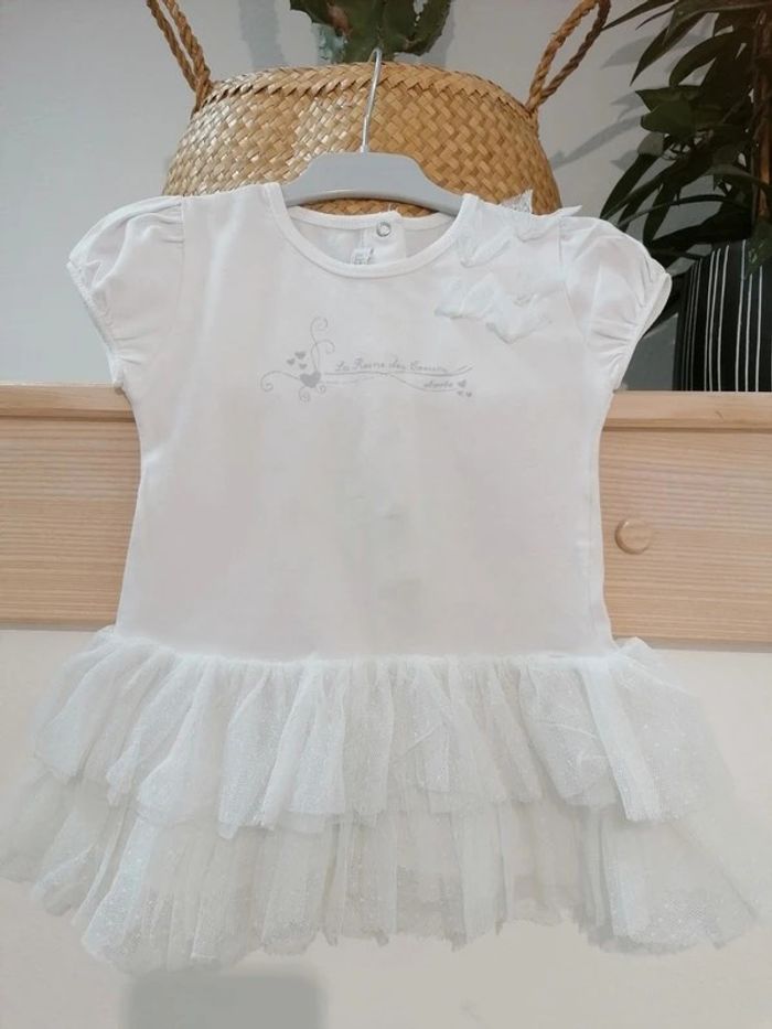 Robe en dentelle Absorba 18 mois