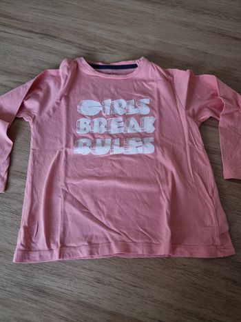 Tee shirt manches longues pour fille 