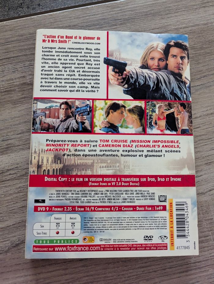 Dvd night and day comédie américaine action - photo numéro 2