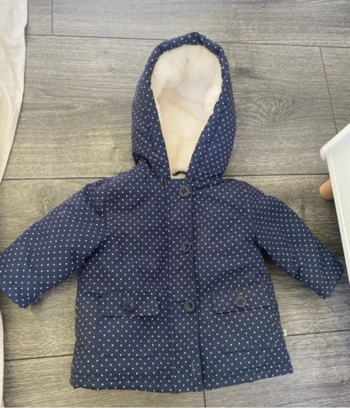 Manteau avec doublure Cadet Rousselle taille 6 moins