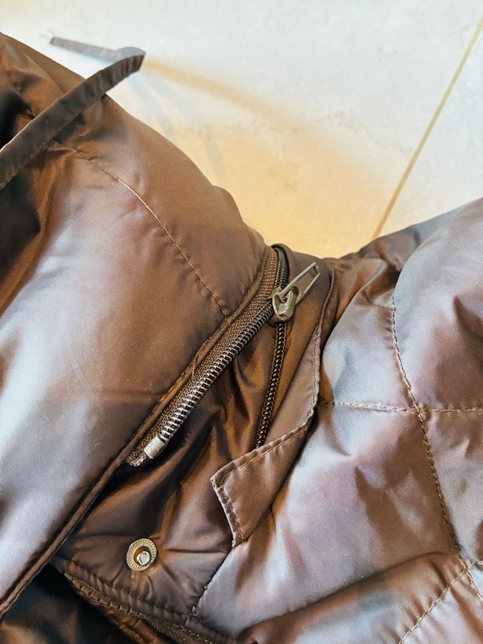 Doudoune longue hiver femme avec capuche fausse fourrure - photo numéro 6