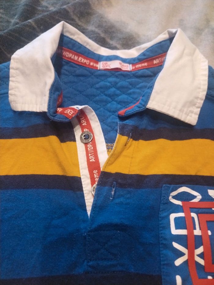 Polo manches longues dpam 12 ans - photo numéro 3