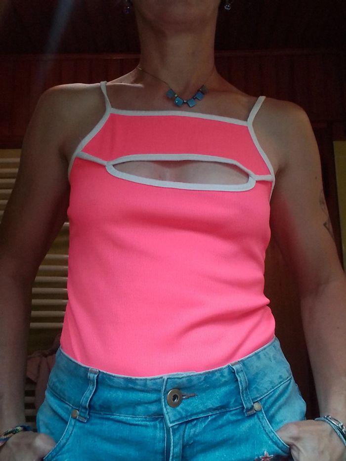 Bodie femme rose fluo - photo numéro 3