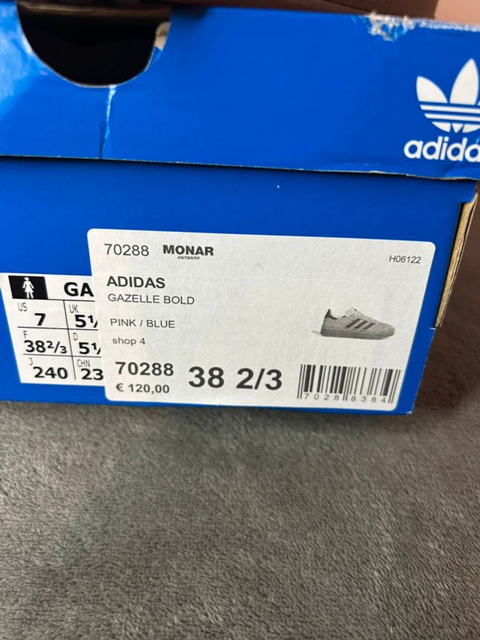 Adidas Bold 38.5 femme - Rose & Bleu - Style unique et confort assuré - photo numéro 4