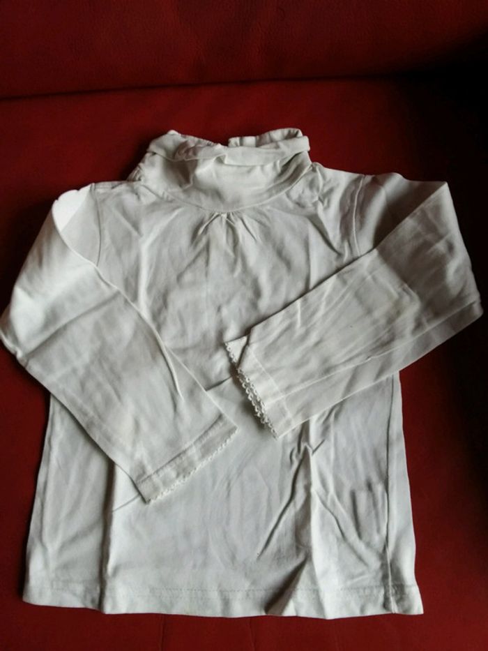 Tee-shirt col montant