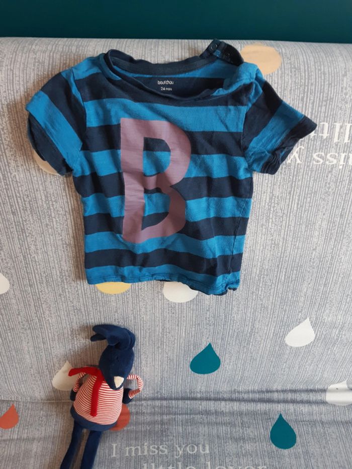 T shirt manches courtes 2ans bout'chou