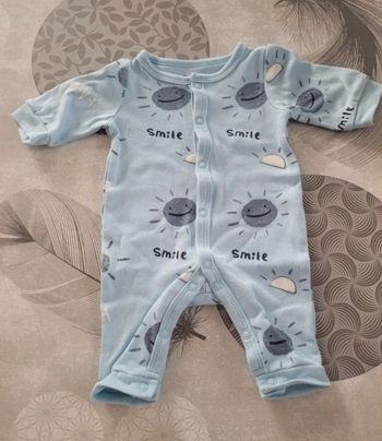 Pyjama sans pieds naissance