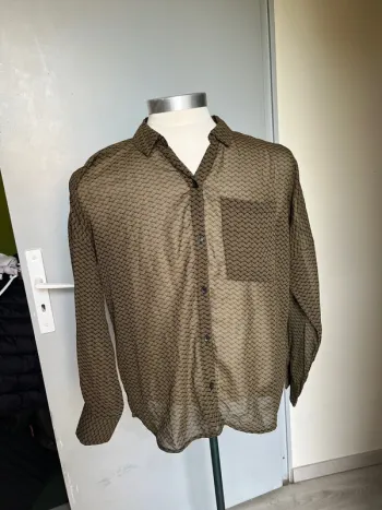 Blouse marron