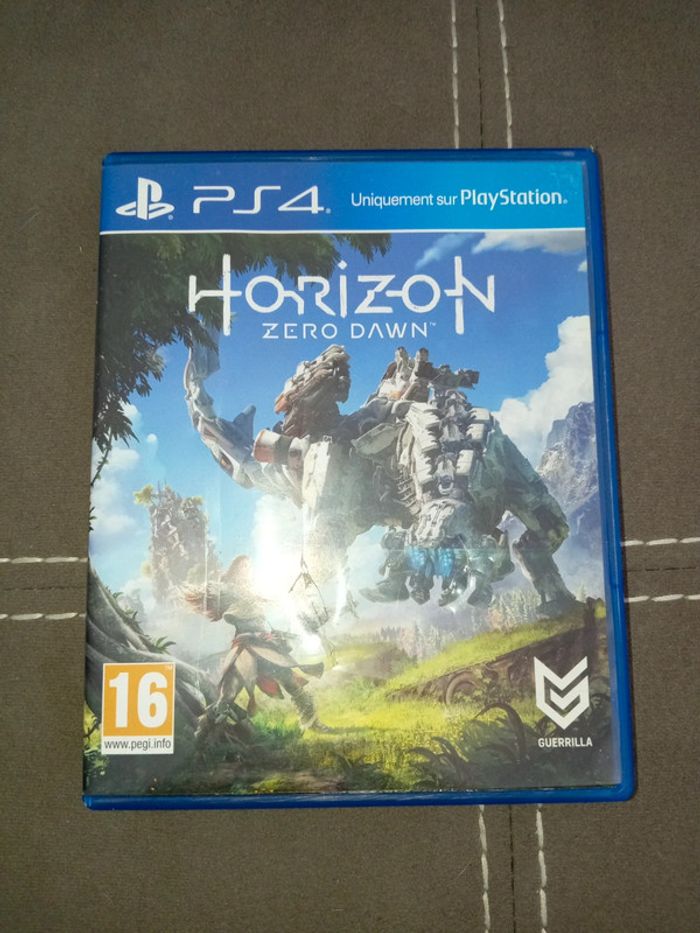 Jeu ps4 horizon zéro dawn