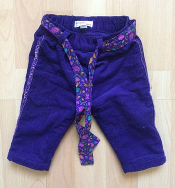 Pantalon velours 3 mois