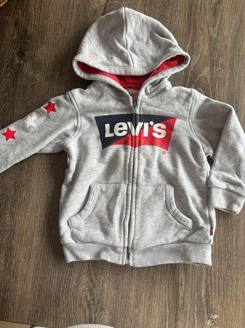 Gilet levis gris garçon 2 ans