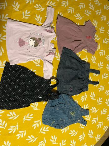 Lot 6 mois fille