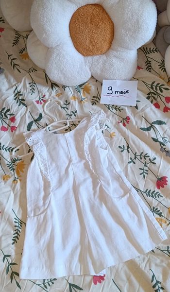 Combinaison short bébé 9-12m 🌸