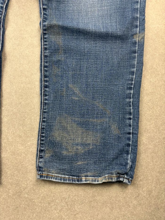 Jean pantalon coupe droite 414 levis bleu W34 - photo numéro 9