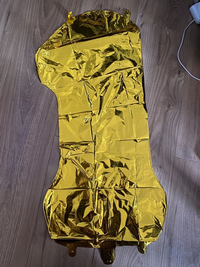 Ballon chiffre « 1 » neuf