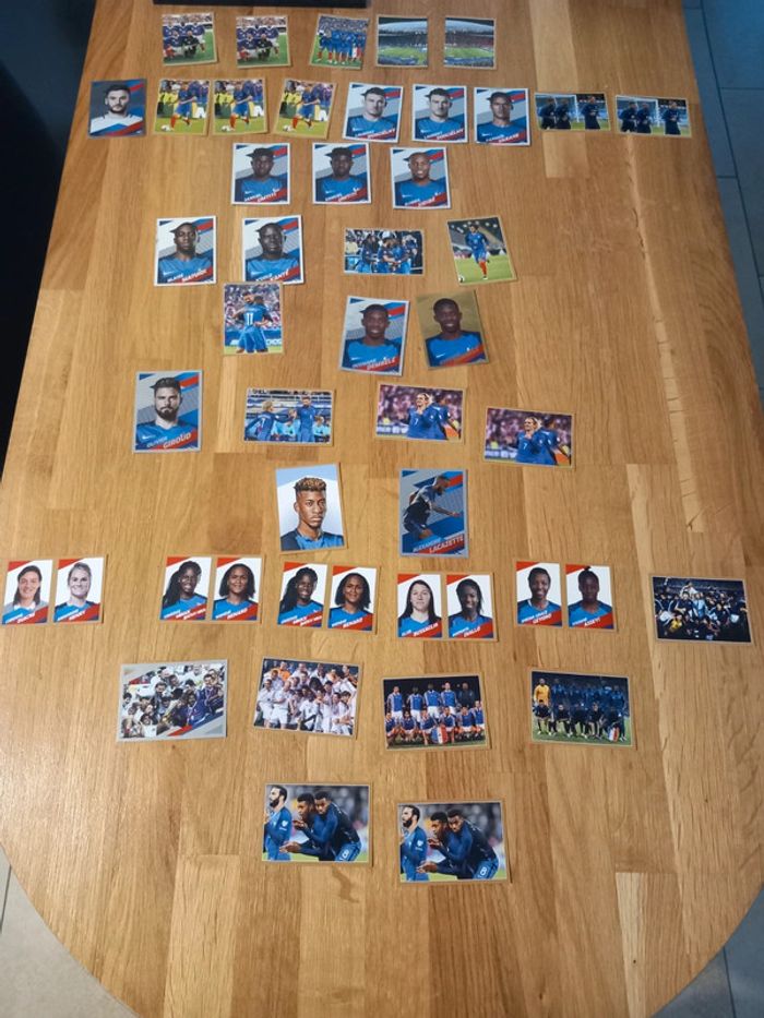 Cartes France FFF Panini Family Carrefour