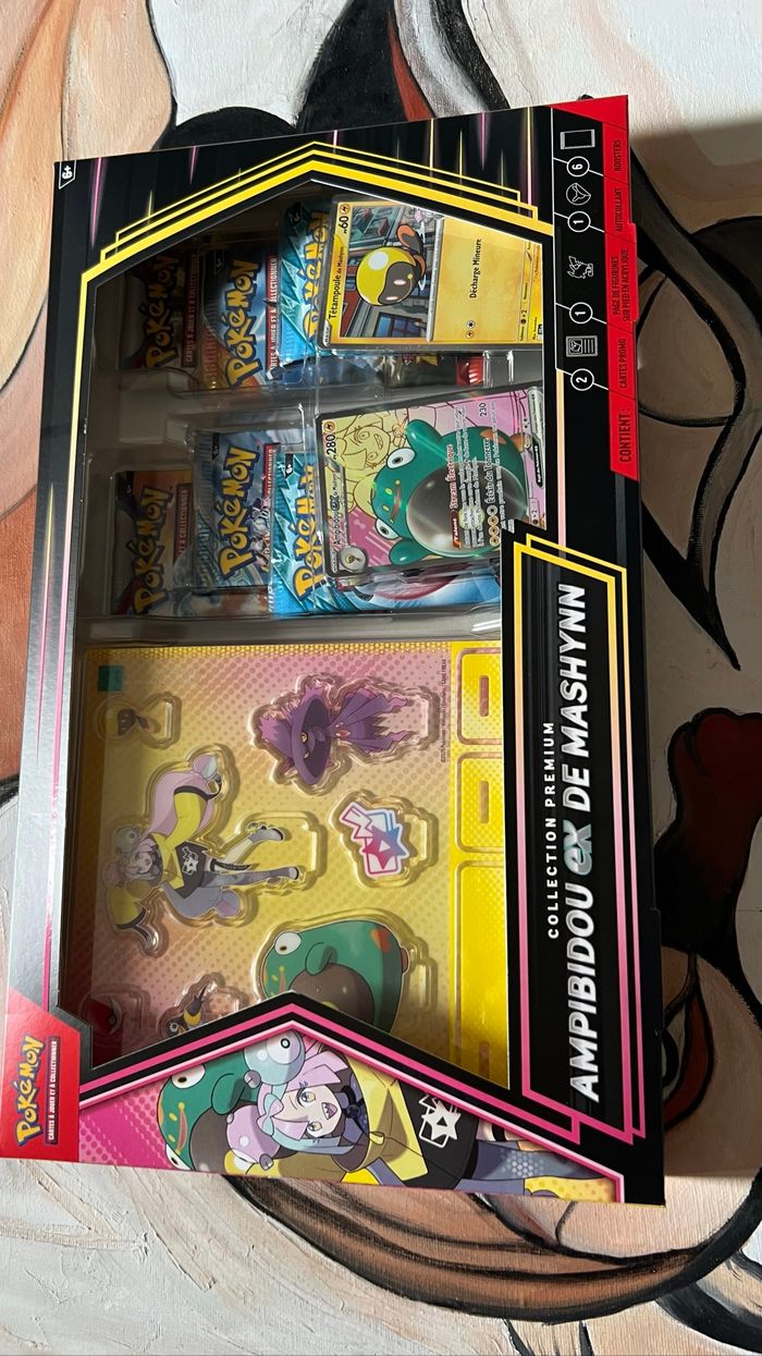 coffret ampibidou ex de mashyn Pokémon - photo numéro 3