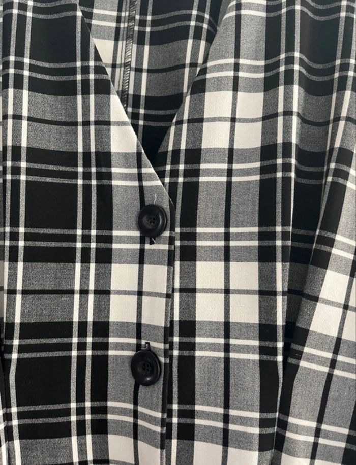 Robe à carreaux Mango - photo numéro 7