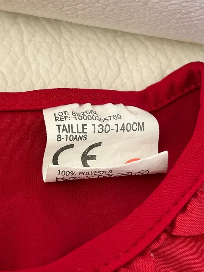 Déguisement vampire / Dracula haut + cape 8 ans / 10 ans - photo numéro 3