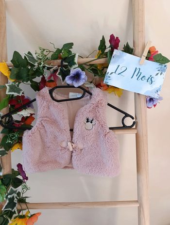 Gilet sans manche 12mois Minnie