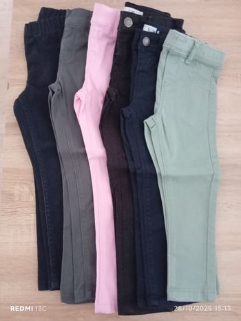 Lot de pantalons fille