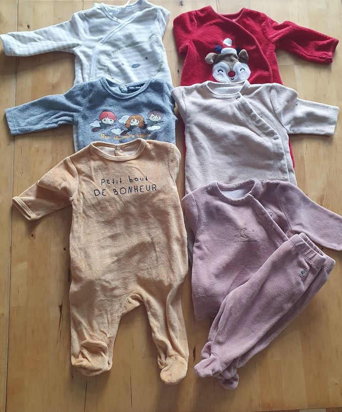 Lot pyjamas 3 mois