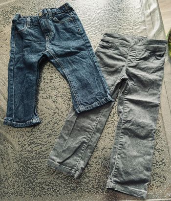 Lot de 1 pantalon et 1 pantacourt
