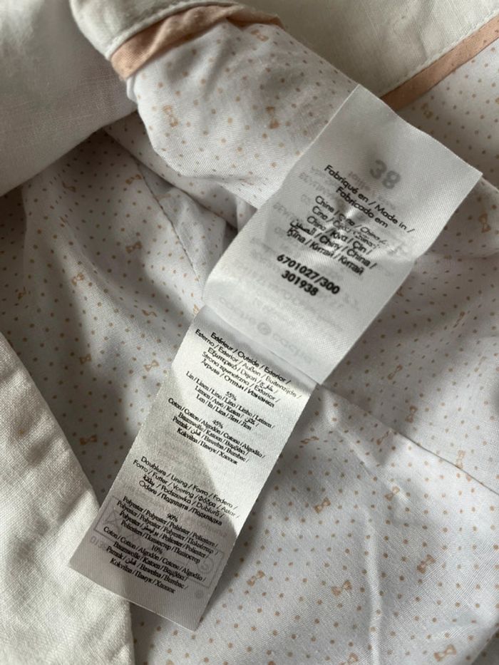 Blazer cache cache blanc - photo numéro 6