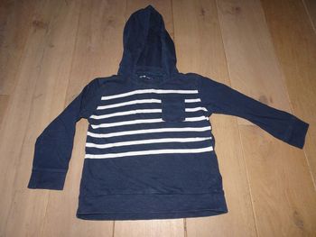 tee-shirt avec capuche, Gémo 3 ans