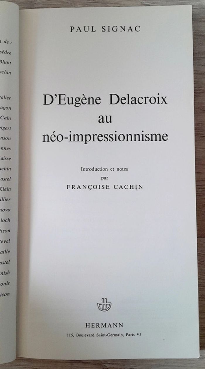 Paul Signac d'Eugène delacroix au neo-impressionnisme - photo numéro 4