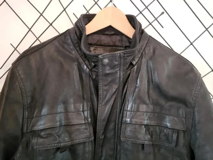 💦 Veste Cuir taille L - photo numéro 5